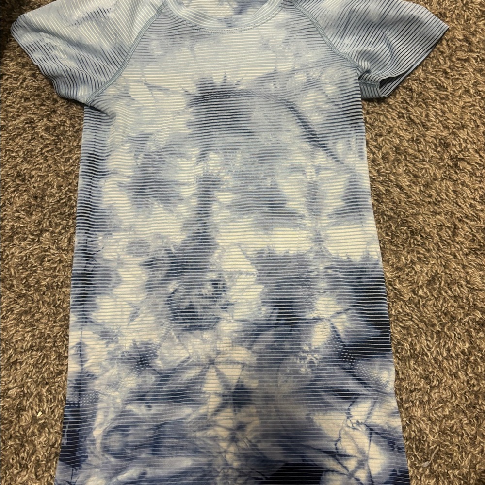 Blue Tie-Dye Lululemon Swiftly Tech